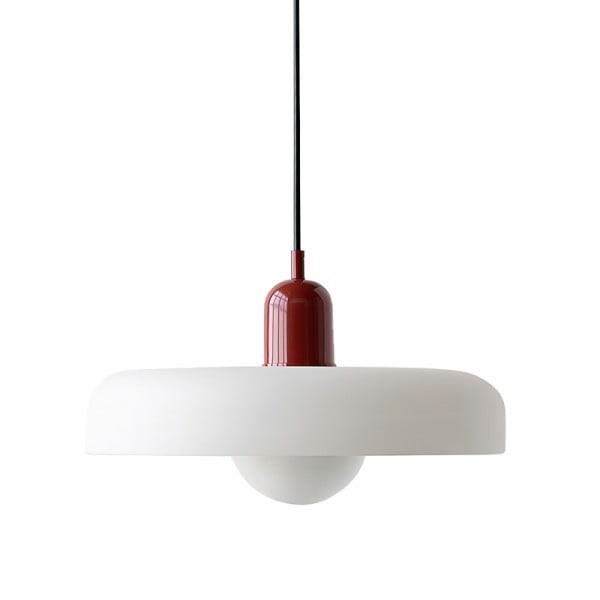 Morandi Disc Orb Glass Pendant Lamp S8