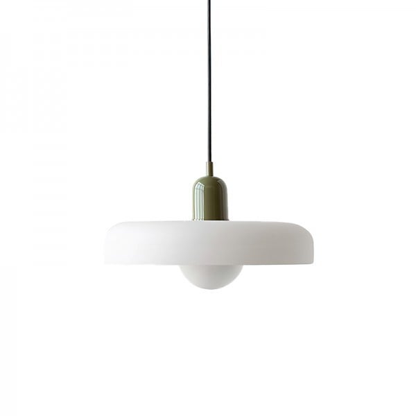 Morandi Disc Orb Glass Pendant Lamp S8